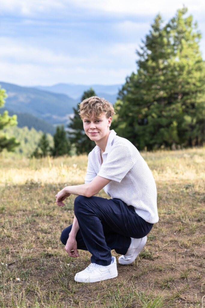 Littleton high school senior photography session in Colorado