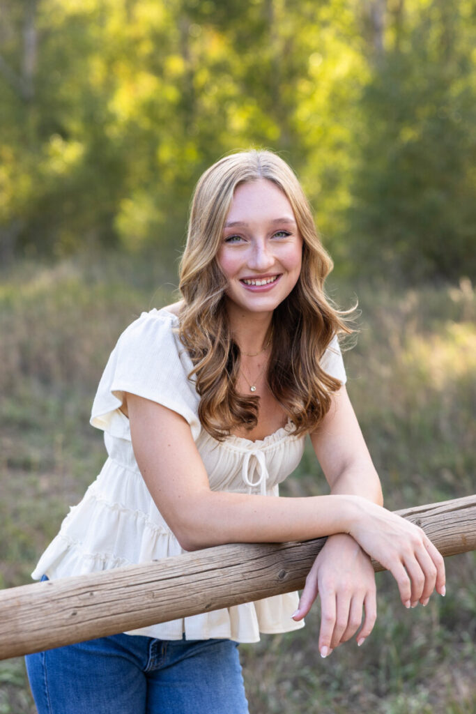 Littleton high school senior photographer for Heritage in Colorado