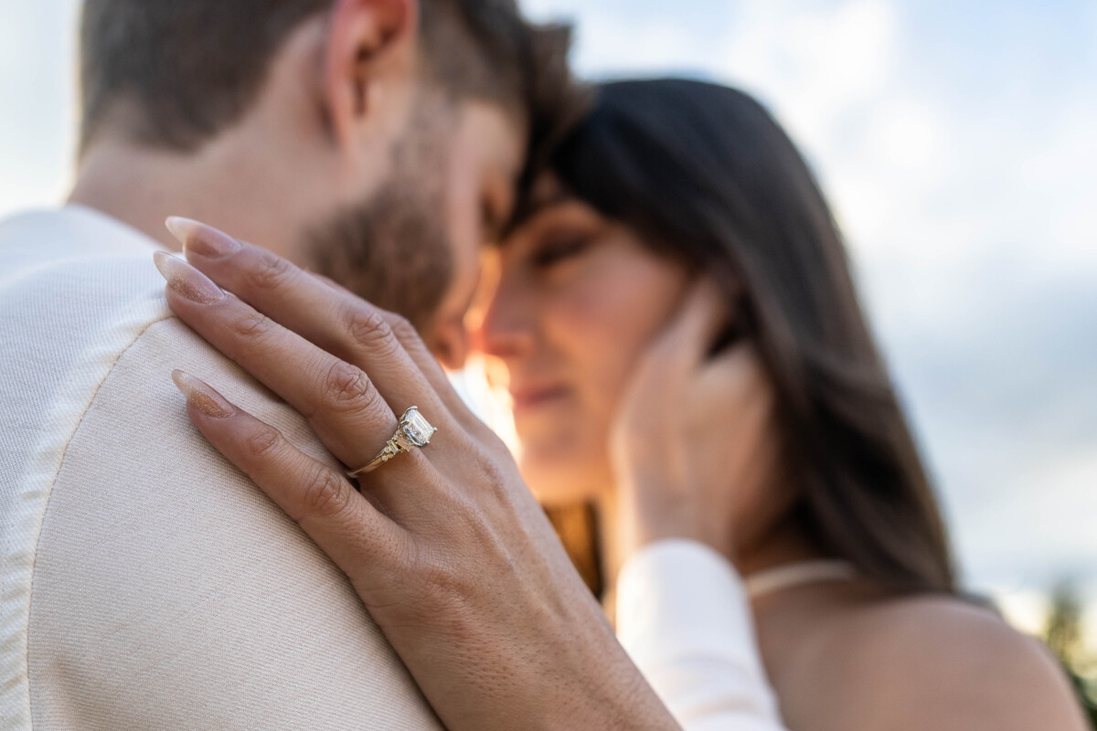 Colorado wedding and engagement photographer with couples