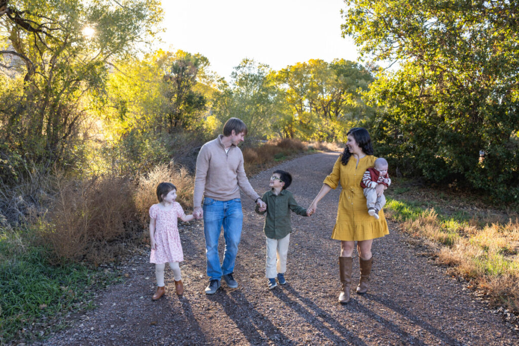 Colorado family photography photo mini session with kids