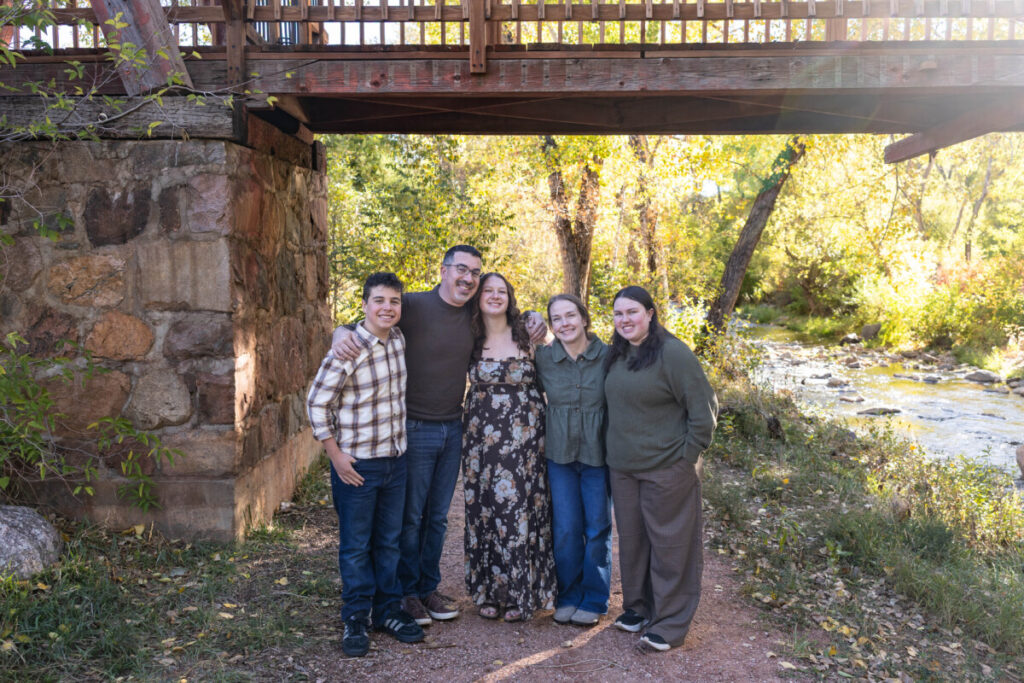 Colorado family photography session in the fall near Littleton