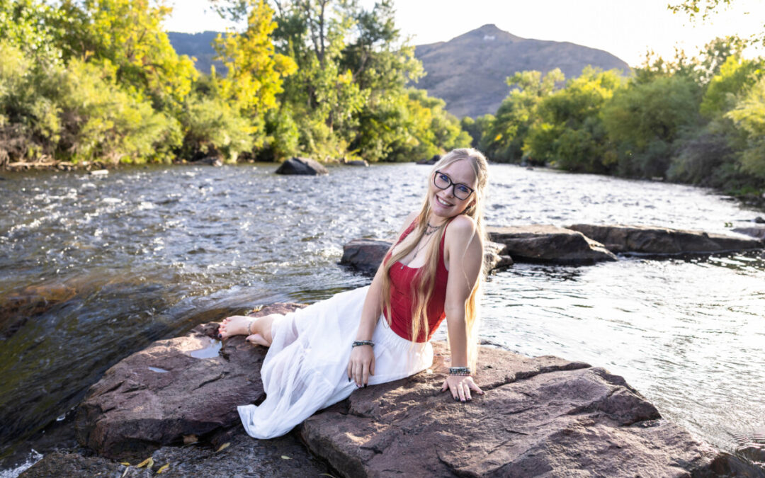 Leah’s senior photography session in Golden