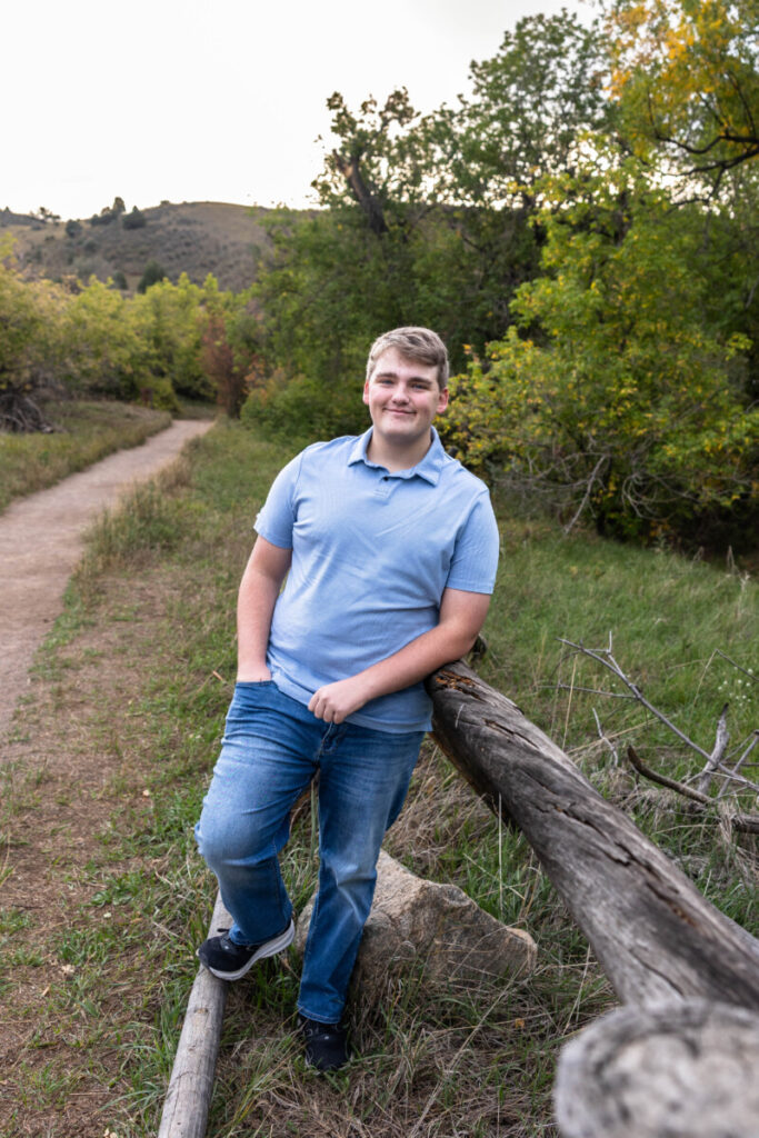 Littleton high school senior photography session in Colorado