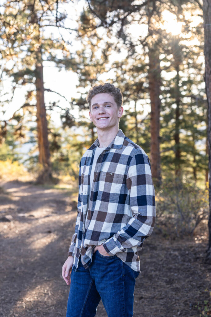 Colorado family photographer with teens
