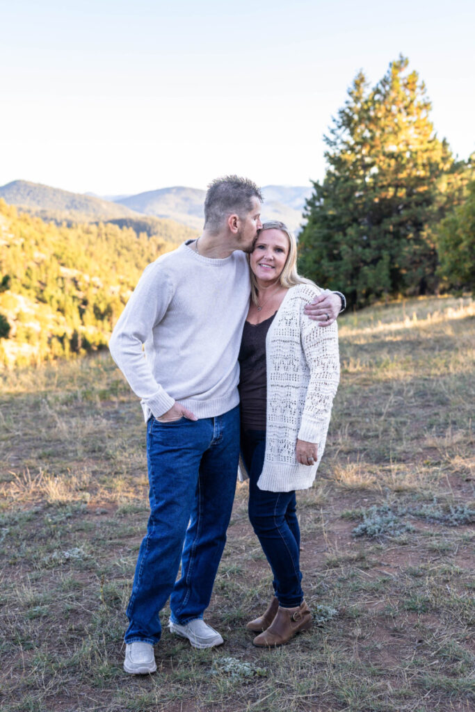 Colorado family photographer with couples