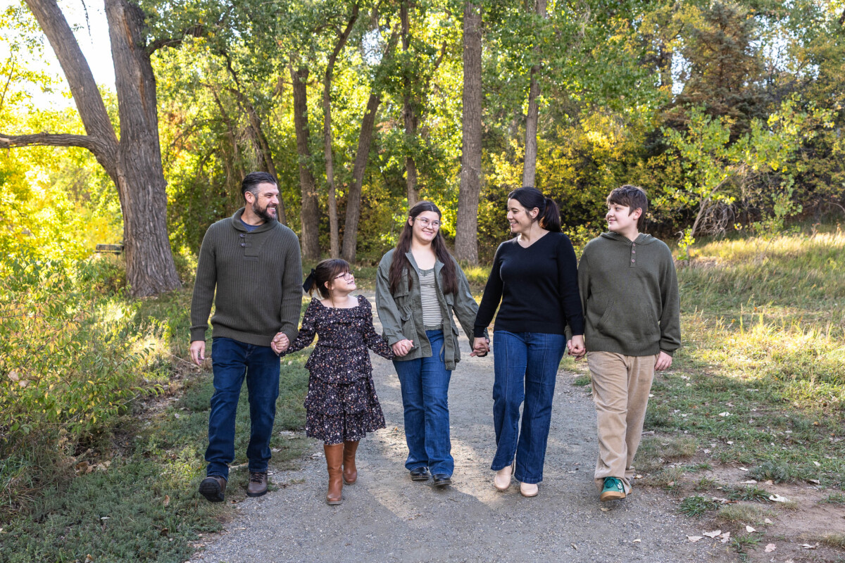 Colorado family photo session in the fall