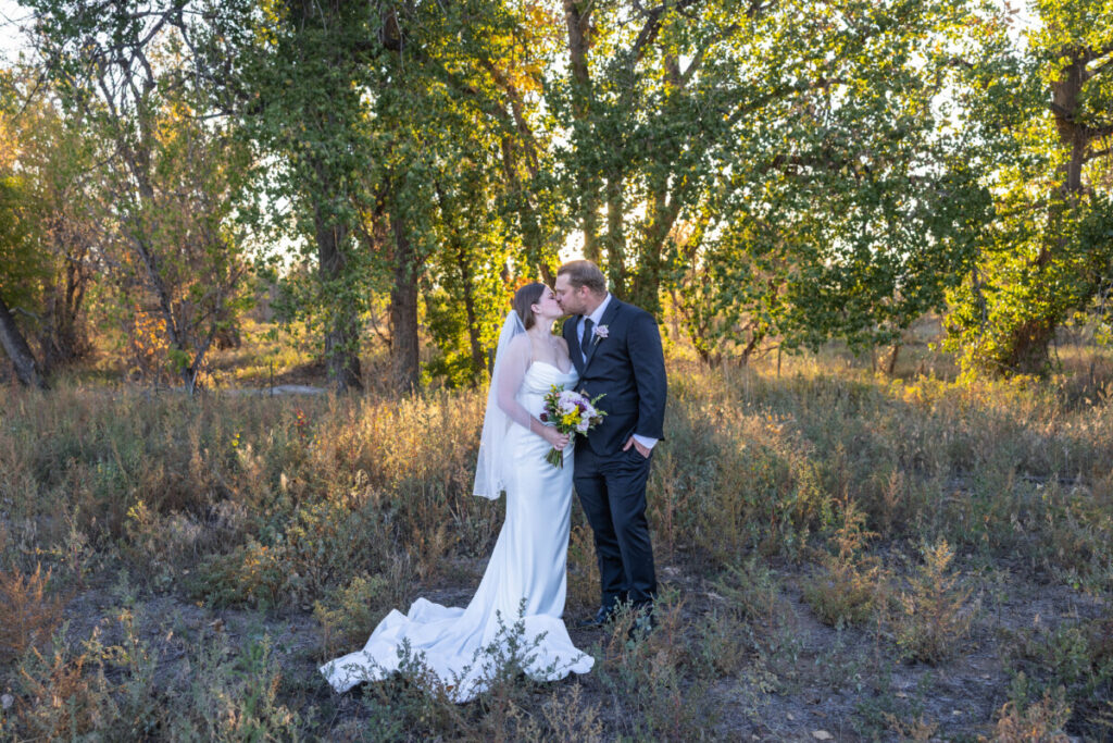 Colorado fall wedding photography session in Littleton