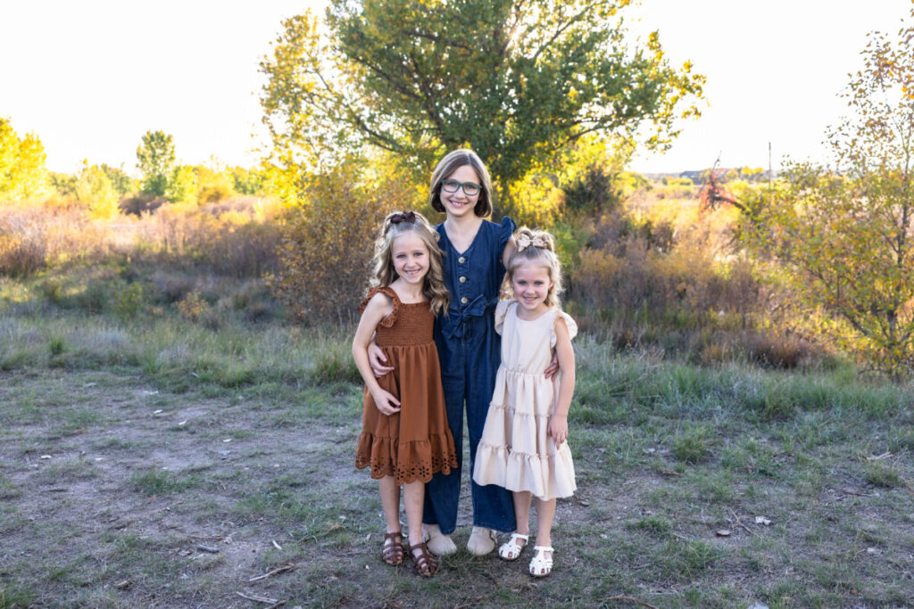 Colorado family and child photography session in the fall
