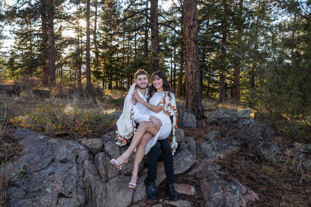 Colorado engaged couple photography session