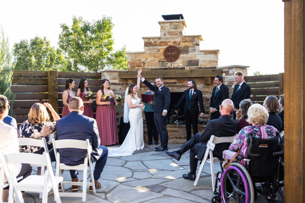 Littleton wedding ceremony photographer